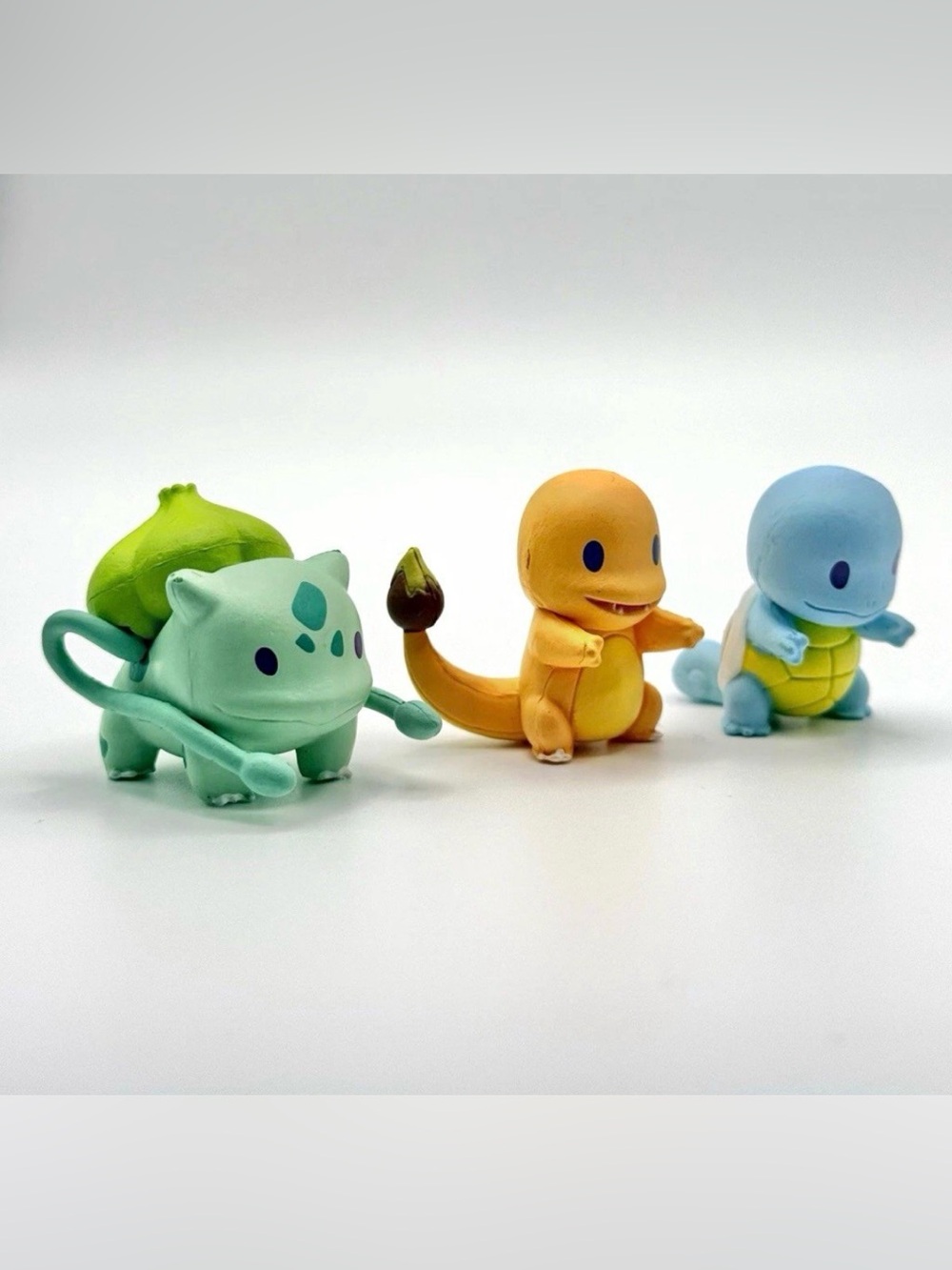 Pokemon x Mae Narae March Mascot Collection Bulbasaur Charmander Squirtle Japan
